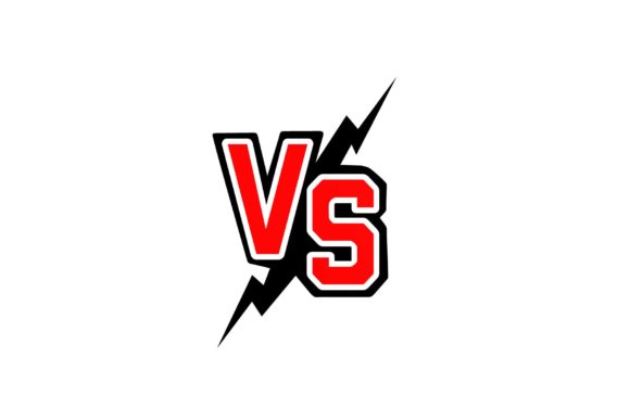 VS Versus Logo, Letters for Sports Icon Graphic by sore88 