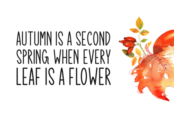 Autumn Arbor Font - Preview 1