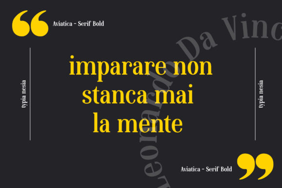 Aviatica Font - Preview 2