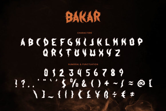 Bakar Font - Preview 1