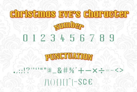 Christmas Eve Font - Preview 2
