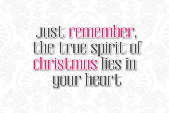 Christmas Eve Font - Preview 3