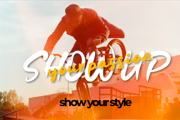 Frame Red Font - Preview 4