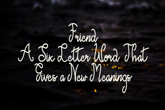 Golden Seed Font - Preview 1