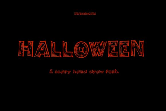 Halloween Font - Preview 1