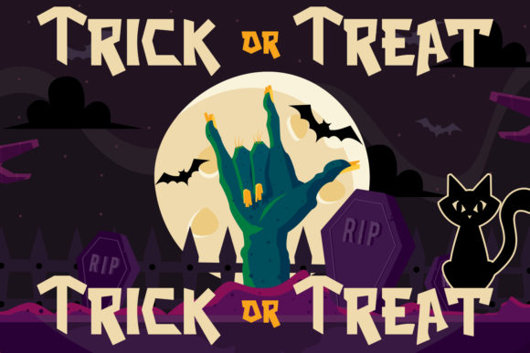 Horrified Tonight Font PNG with transparent background - Preview 1