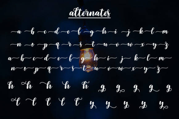 Lovemethalia Font PNG with transparent background - Preview 3