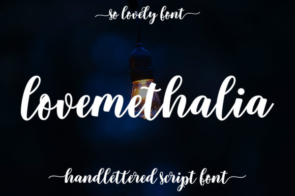 Lovemethalia Font PNG with transparent background - Preview 6