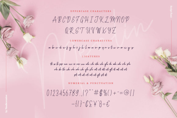Merlin Font PNG with transparent background - Preview 1