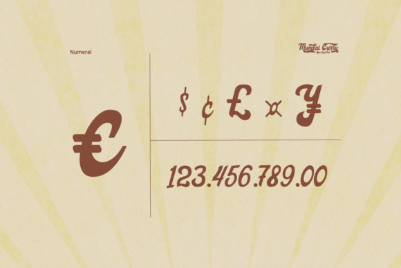 Mumbai Curry Font font preview - 3