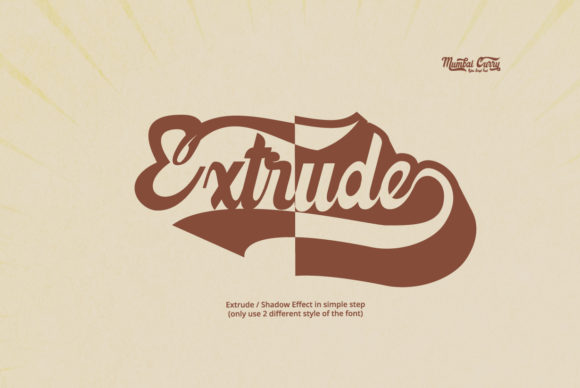 Mumbai Curry Font font preview - 4
