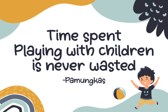 Onekids Font PNG with transparent background - Preview 1