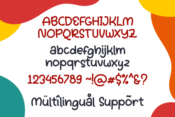 Onekids Font PNG with transparent background - Preview 6