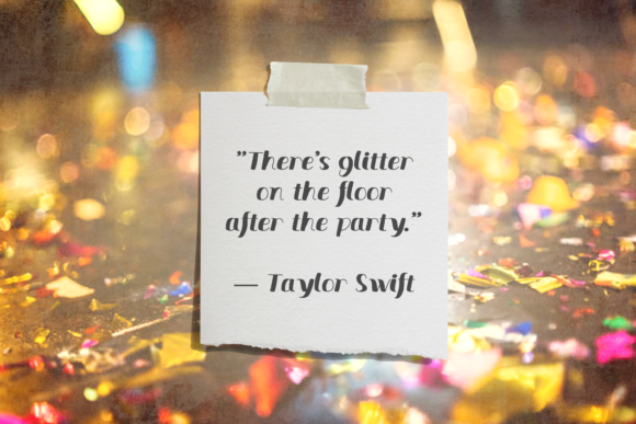Party Streamers Font PNG with transparent background - Preview 1