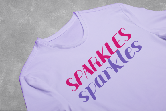 Party Streamers Font PNG with transparent background - Preview 5