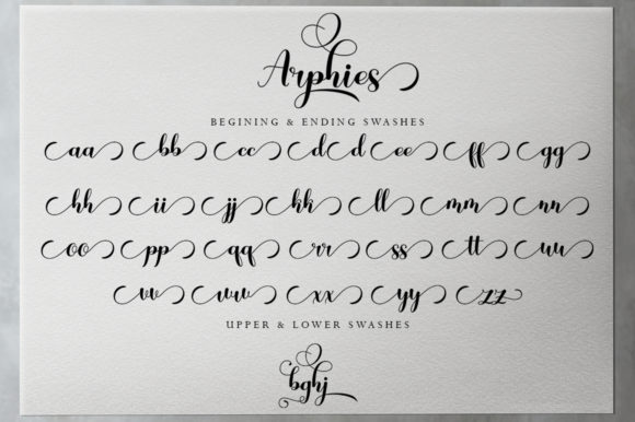 Arphies Font - Preview 6