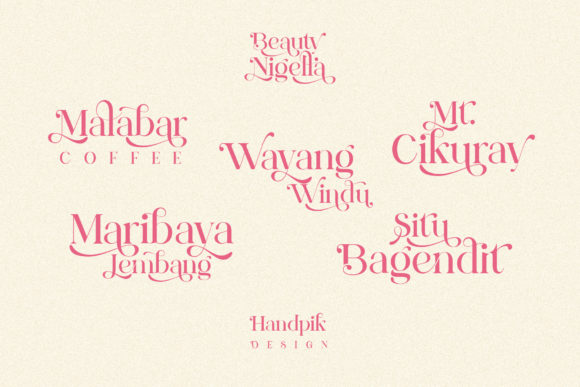 Beauty Nigella Font - Preview 3