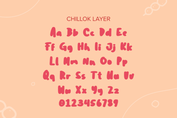Chillok Font - Preview 2