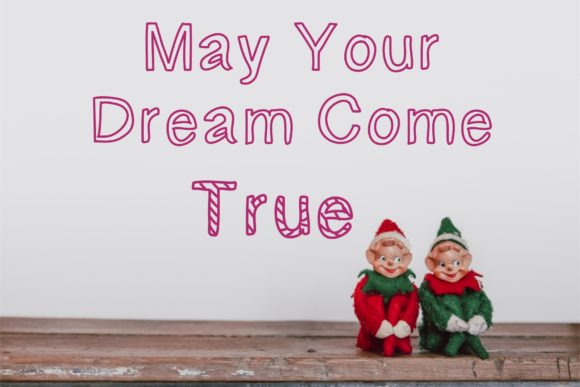 Christmas Holly Font - Preview 2