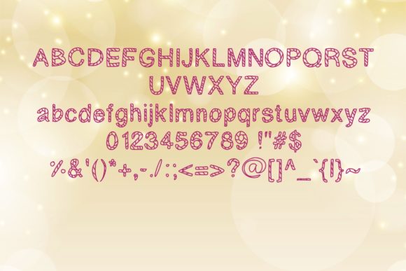 Christmas Holly Font - Preview 4