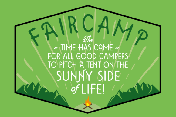 Faircamp Font - Preview 1