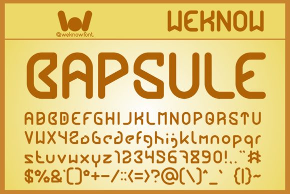 Future Font - Preview 3