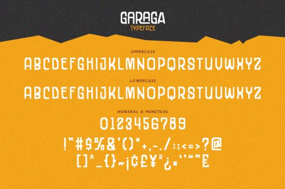 Garaga Font - Preview 2