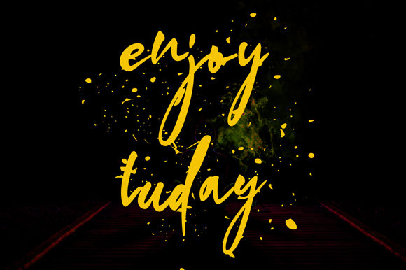 Good Yark Font PNG with transparent background - Preview 5