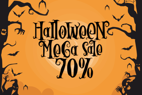 Holiween Font - Preview 1