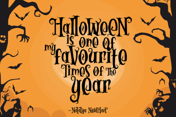 Holiween Font - Preview 3