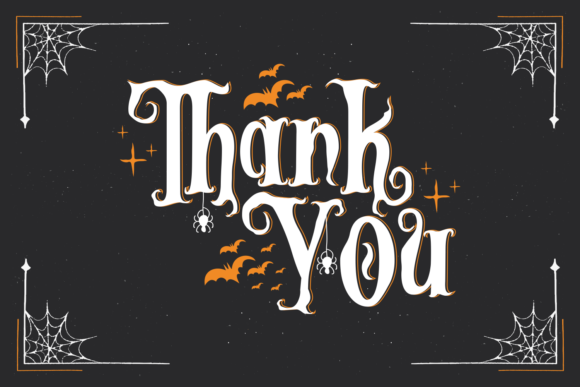 Holiween Font - Preview 4