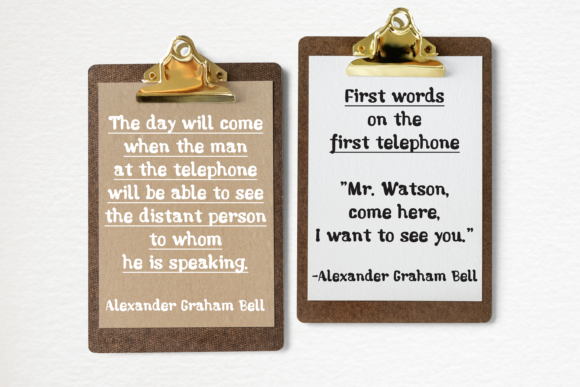 Old Telephone Font PNG with transparent background - Preview 2