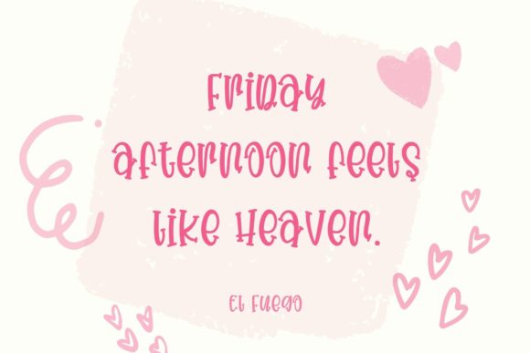 Before Friday Font - Preview 4