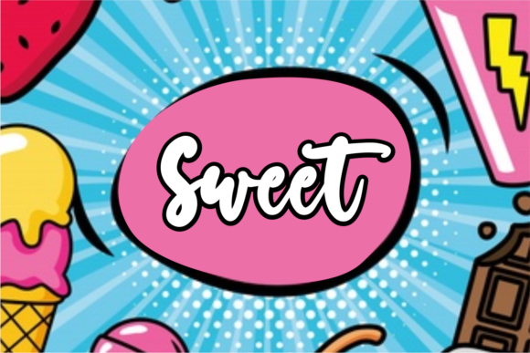 Candy Crush Font - Preview 3