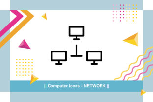 Computer Icon - Network Graphic by Adbanggemilang · Creative Fabrica