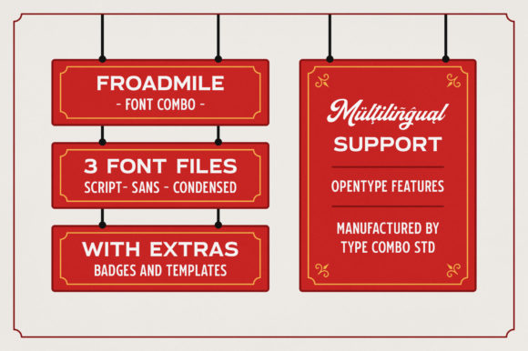 Froadmile Font - Preview 1