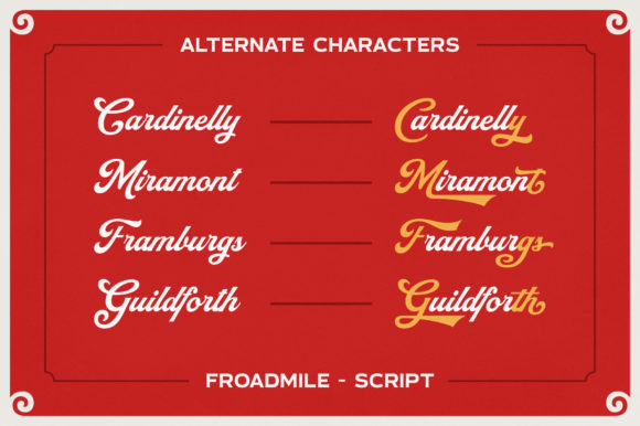 Froadmile Font - Preview 2