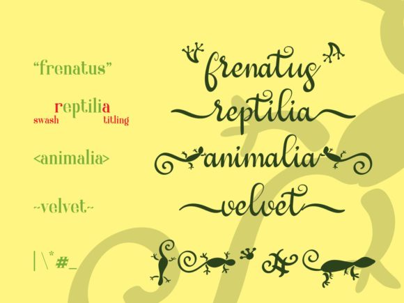 Geckotail Font - Preview 5
