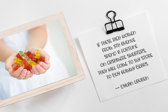 Gummy Bear Font - Preview 3