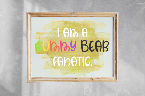 Gummy Bear Font - Preview 4
