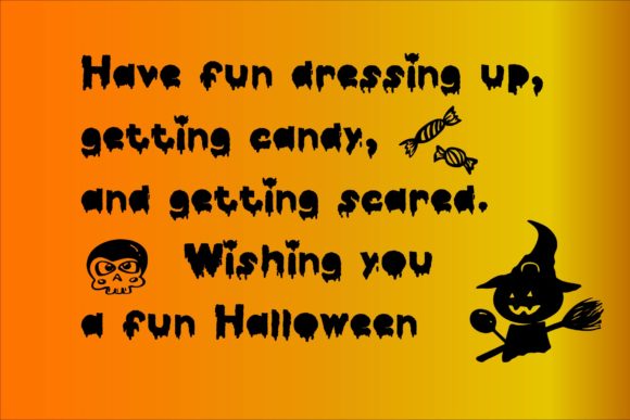 Halloween Night Font - Preview 3