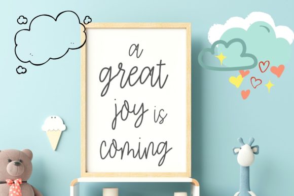 Kitten in Autumn Font font preview - 3
