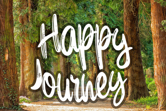 Love Story Brush Font PNG with transparent background - Preview 3