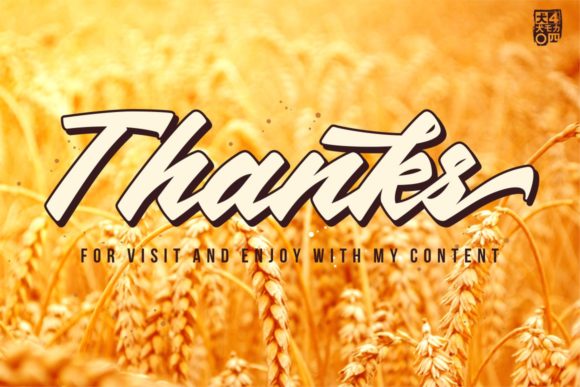 Oat Crackers Font font preview - 6