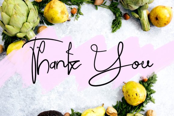 Queen of Fruit Font font preview - 4