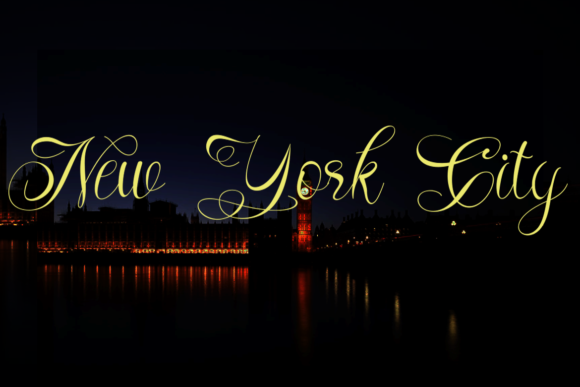 Rama End Font PNG with transparent background - Preview 1