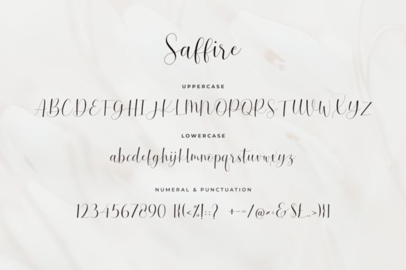 Saffire Font PNG with transparent background - Preview 5