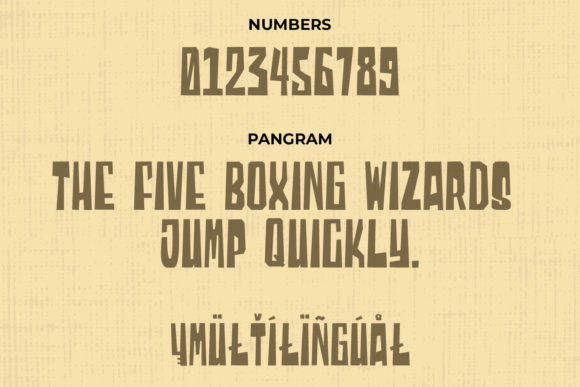 Sizela Font PNG with transparent background - Preview 4