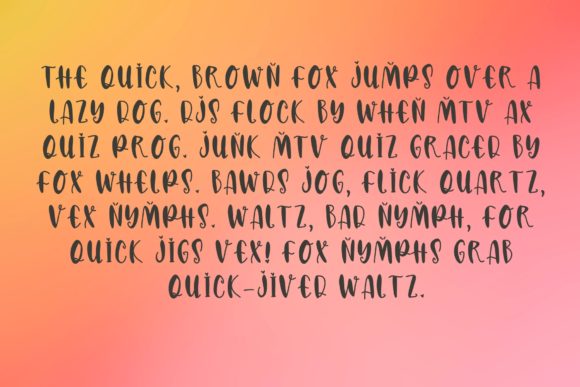 Abrianna Sweetie Font - Preview 3
