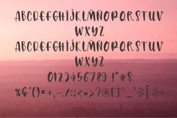 Abrianna Sweetie Font - Preview 4